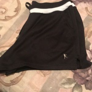 Polyester  short work out shorts